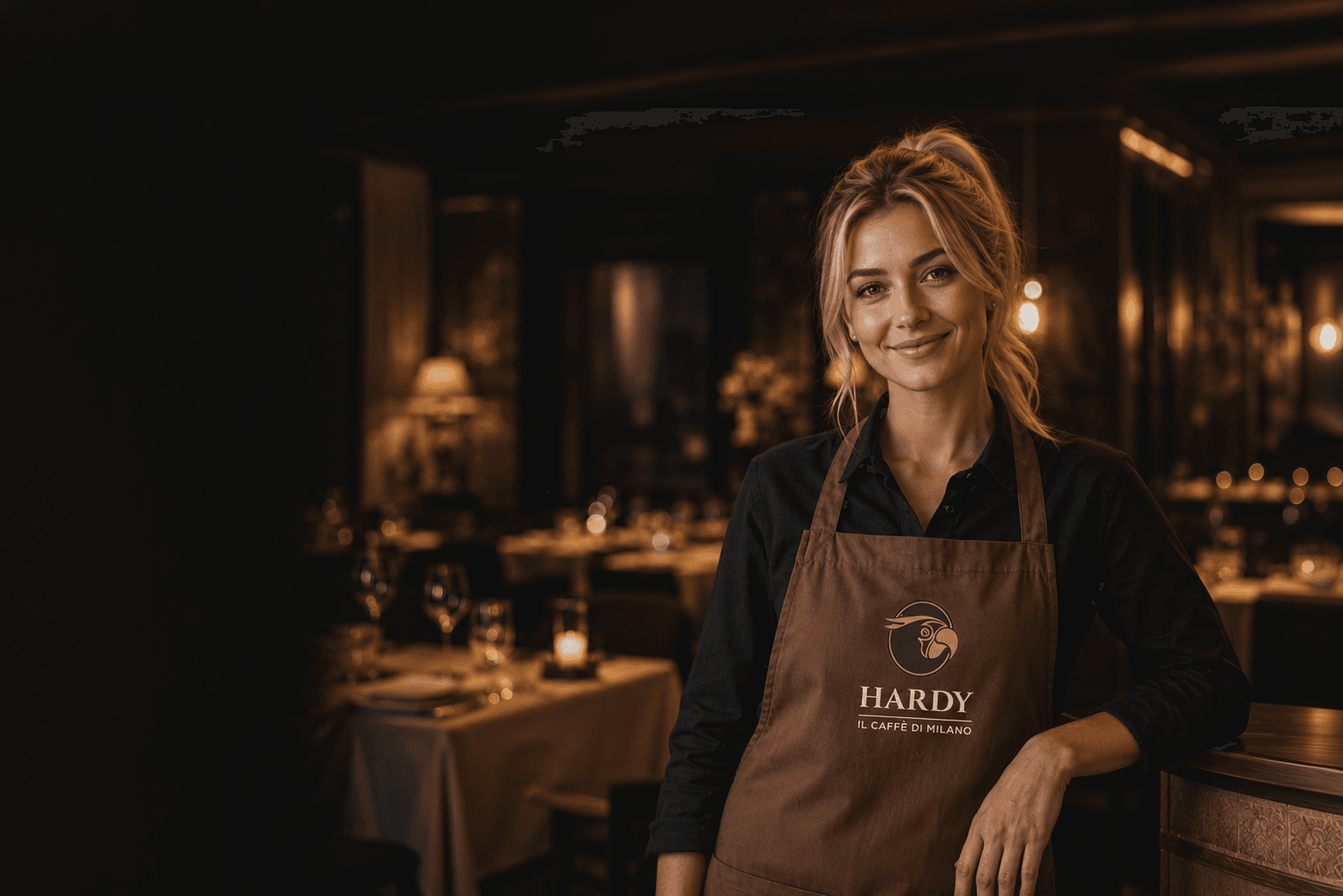 Professionista Hardy in sala — Emma
