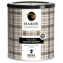 Caffè Hardy Milano — Lattina moka 250 g