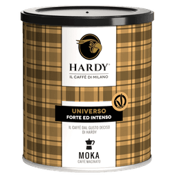 Caffè Hardy Universo — Lattina moka 250 g