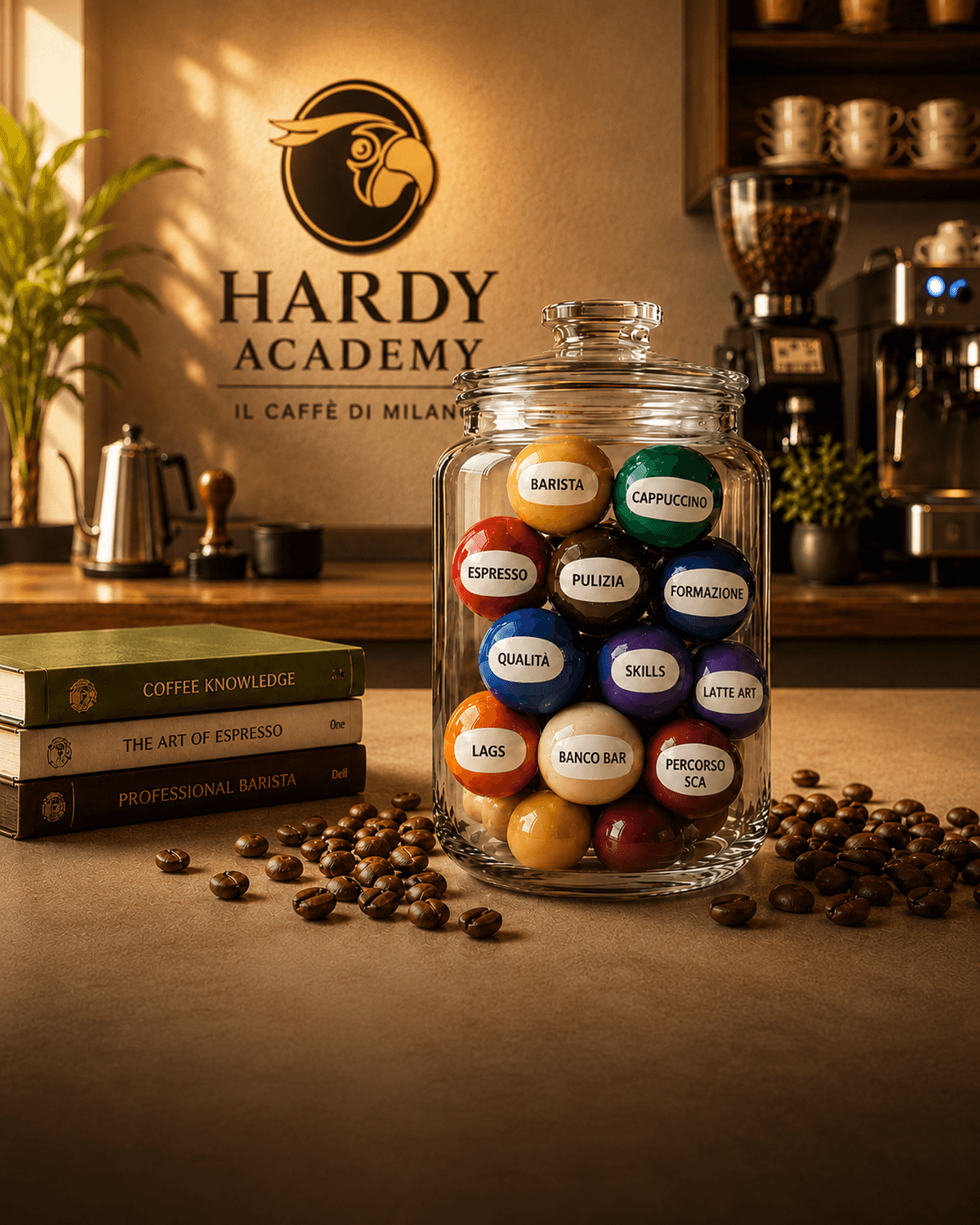 Hardy Coffee Academy — bar training
