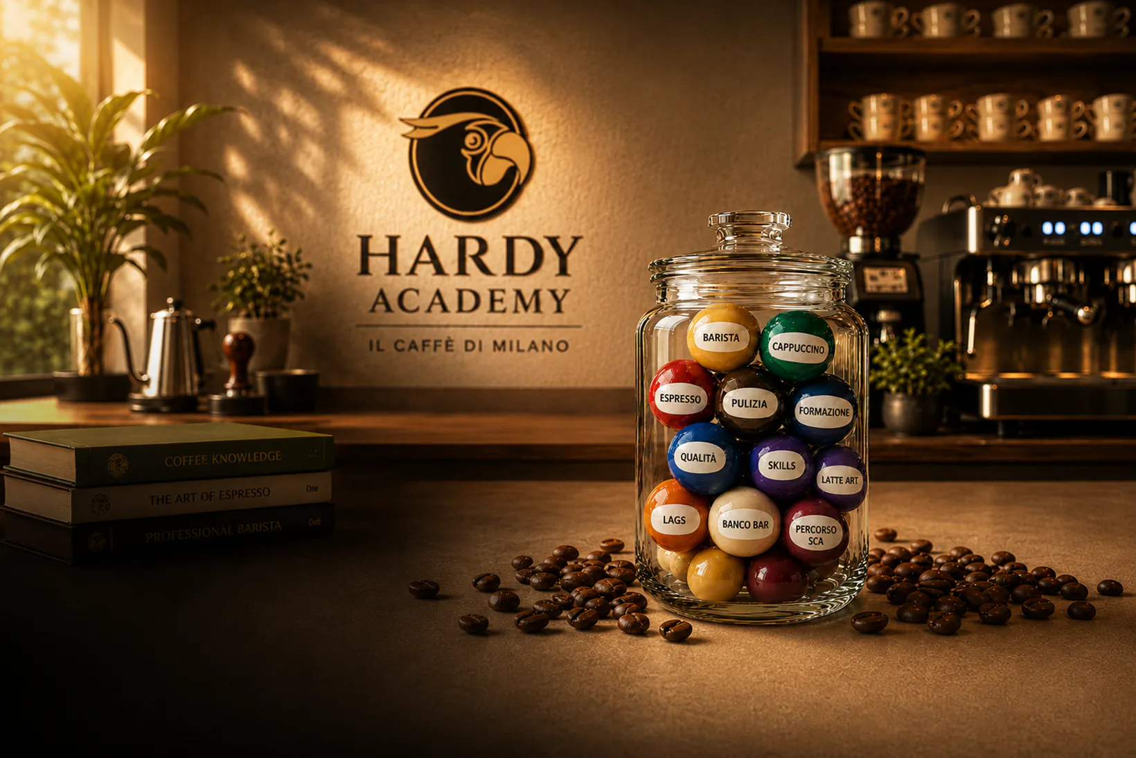 Hardy Coffee Academy — bar training