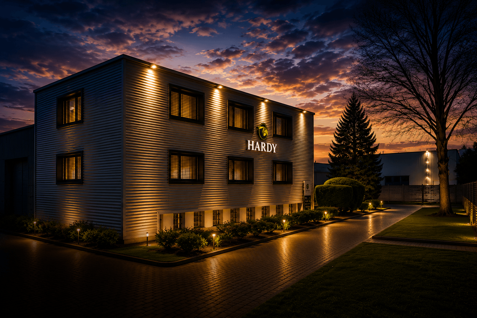 La nuova sede di Caffè Hardy in Assago, Milano — torrefazione per distributori e partner