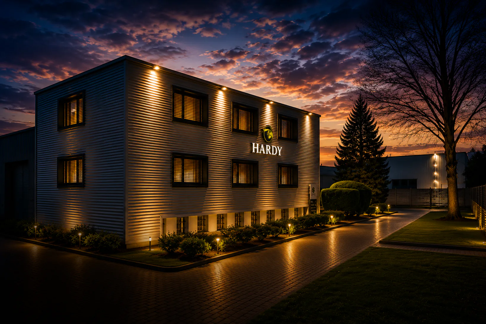 Caffè Hardy's new headquarters in Assago, Milan — roastery for distributors and partners