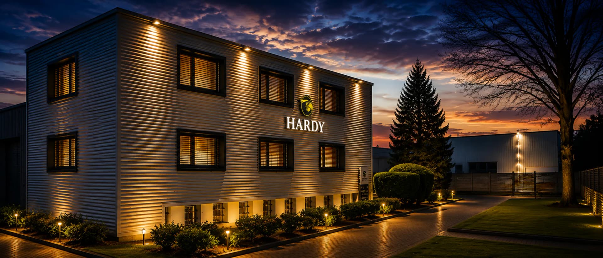 Nové sídlo Hardy v Assago (Miláno)