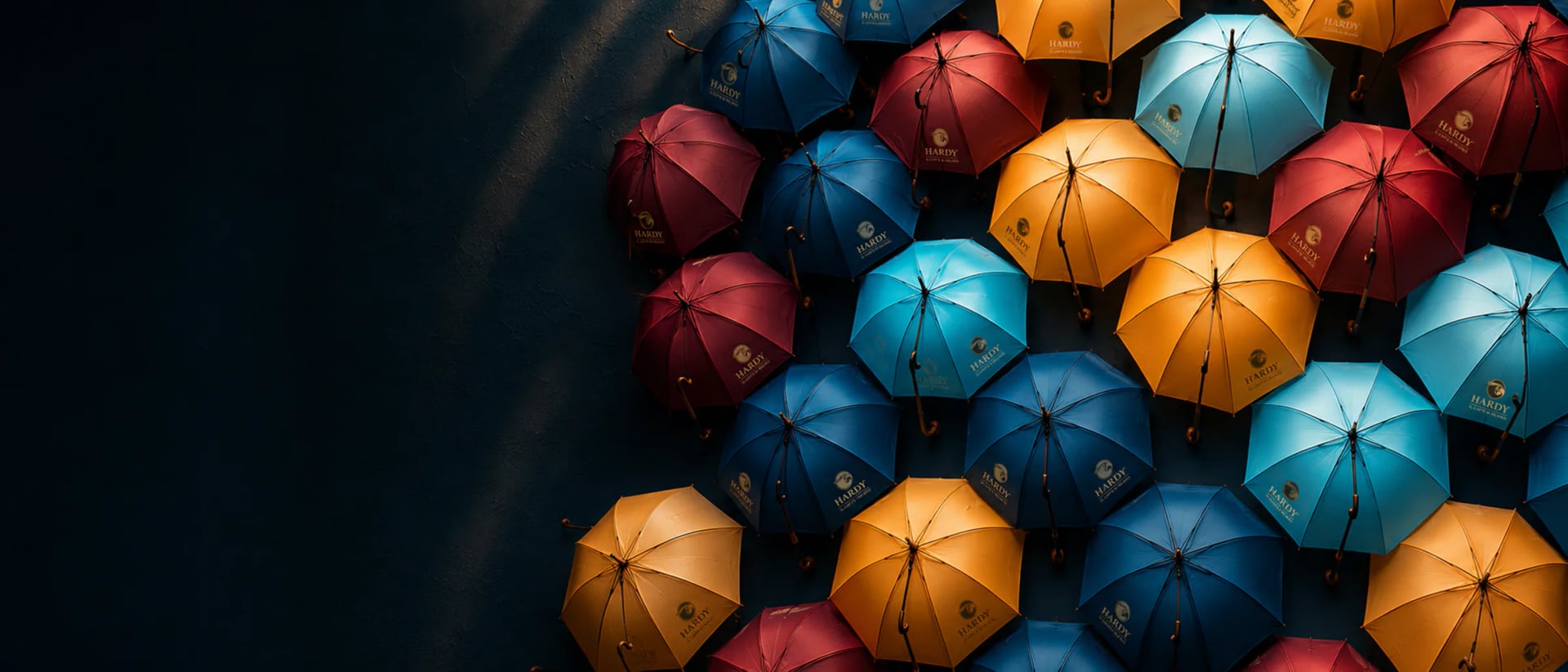 Réseau de distributeurs Hardy — parapluies à la marque Hardy dans le monde