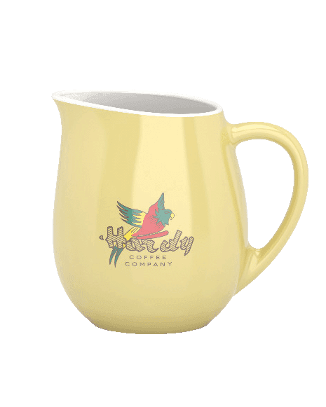 Milk Jug Vintage 1954 Yellow Milk jug