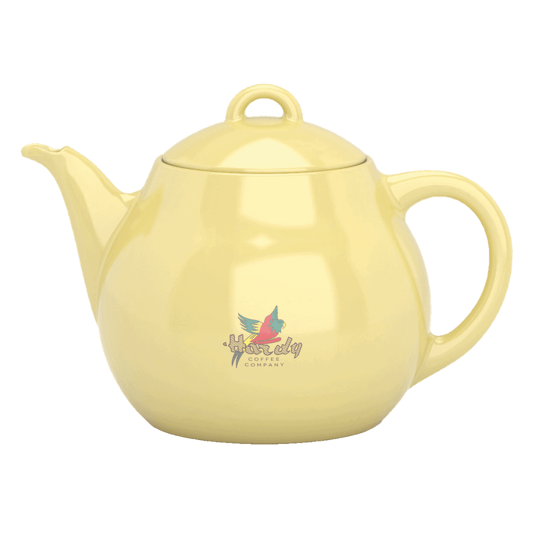 Tea Pot Vintage 1954 Yellow Tea pot