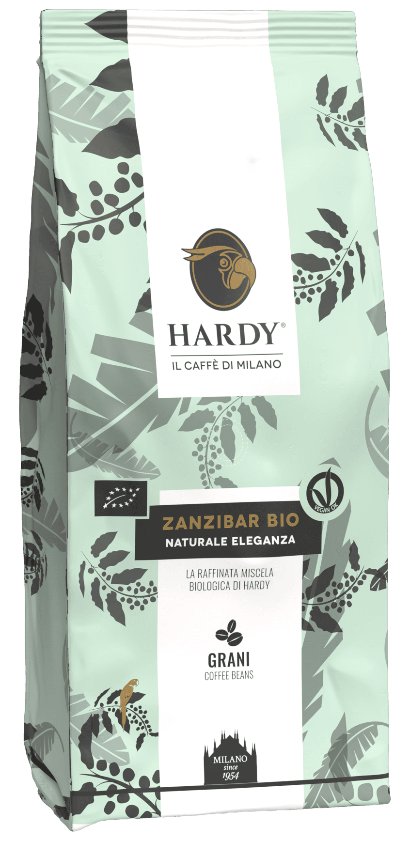Caffè Hardy Zanzibar Bio — Sacchetto grani 1 kg