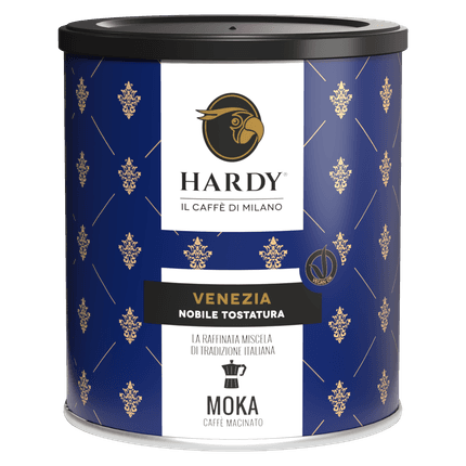 Caffè Hardy Venezia — Lattina moka 250 g