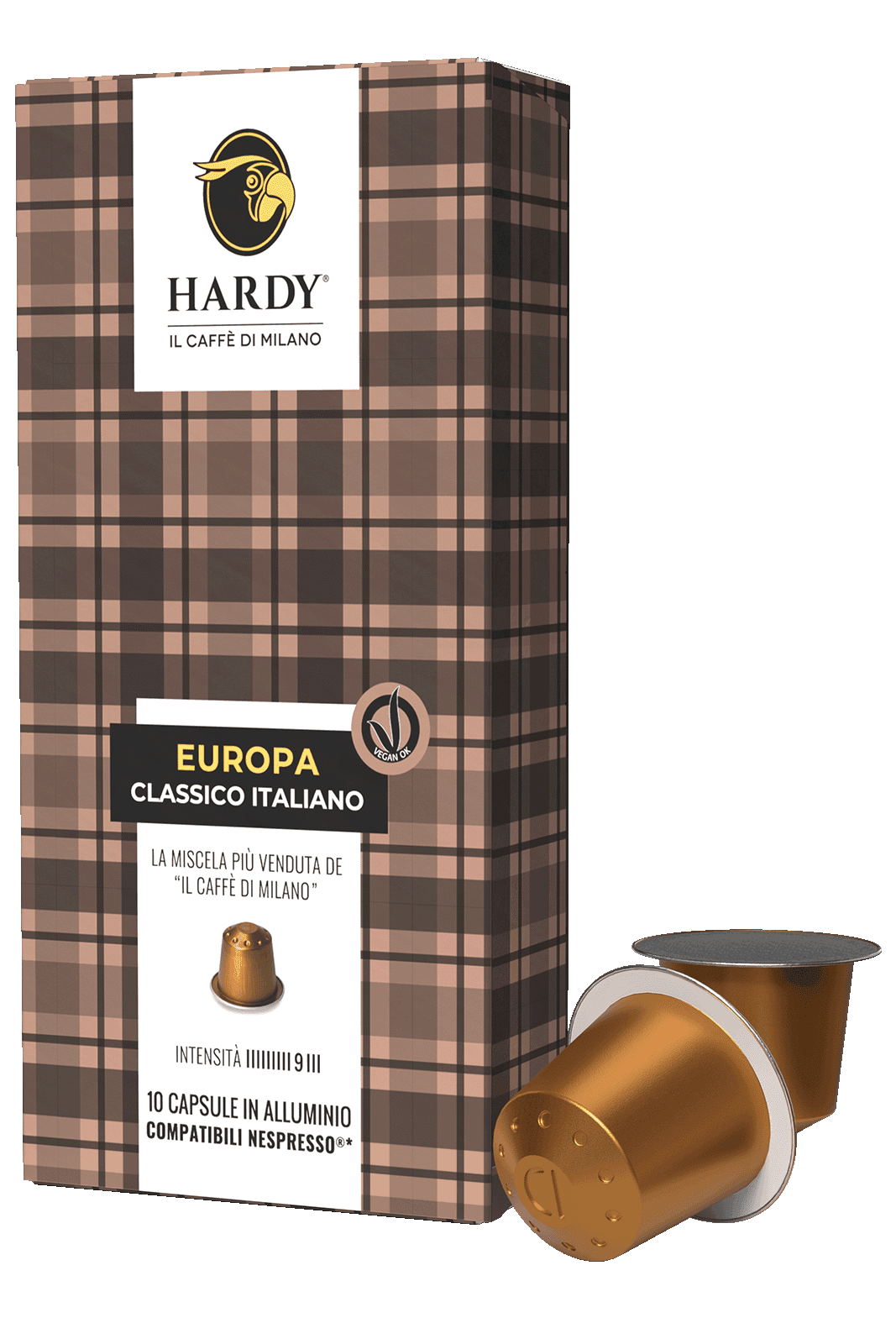 Caffè Hardy Europa — Κάψουλες συμβατές με Nespresso®