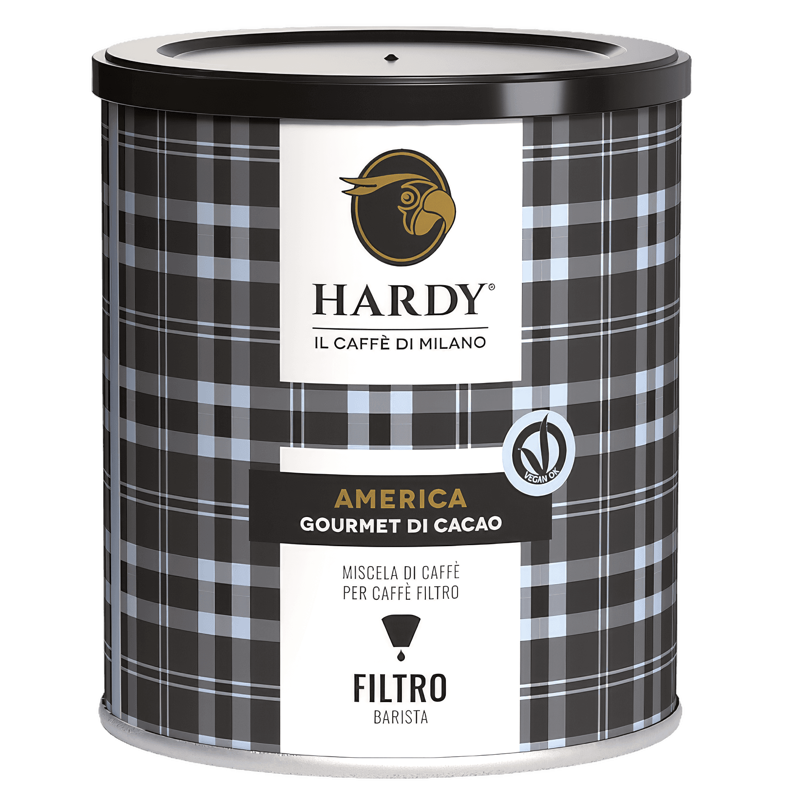 Caffè Hardy America Filtro — 250 g tin