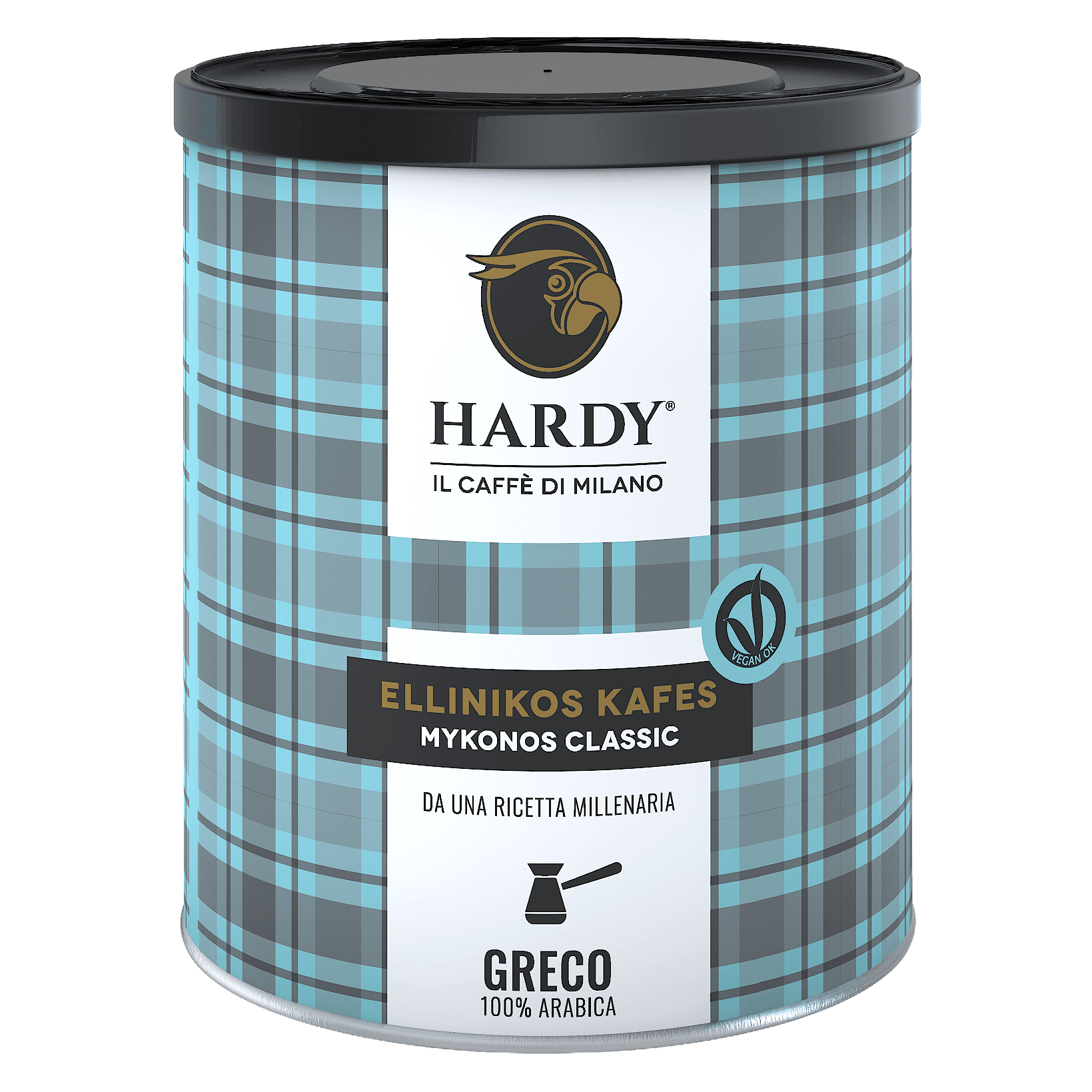 Caffè Hardy Greco — Lattina 200 g
