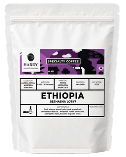 Caffè Hardy Ethiopia — Sáček 250 g