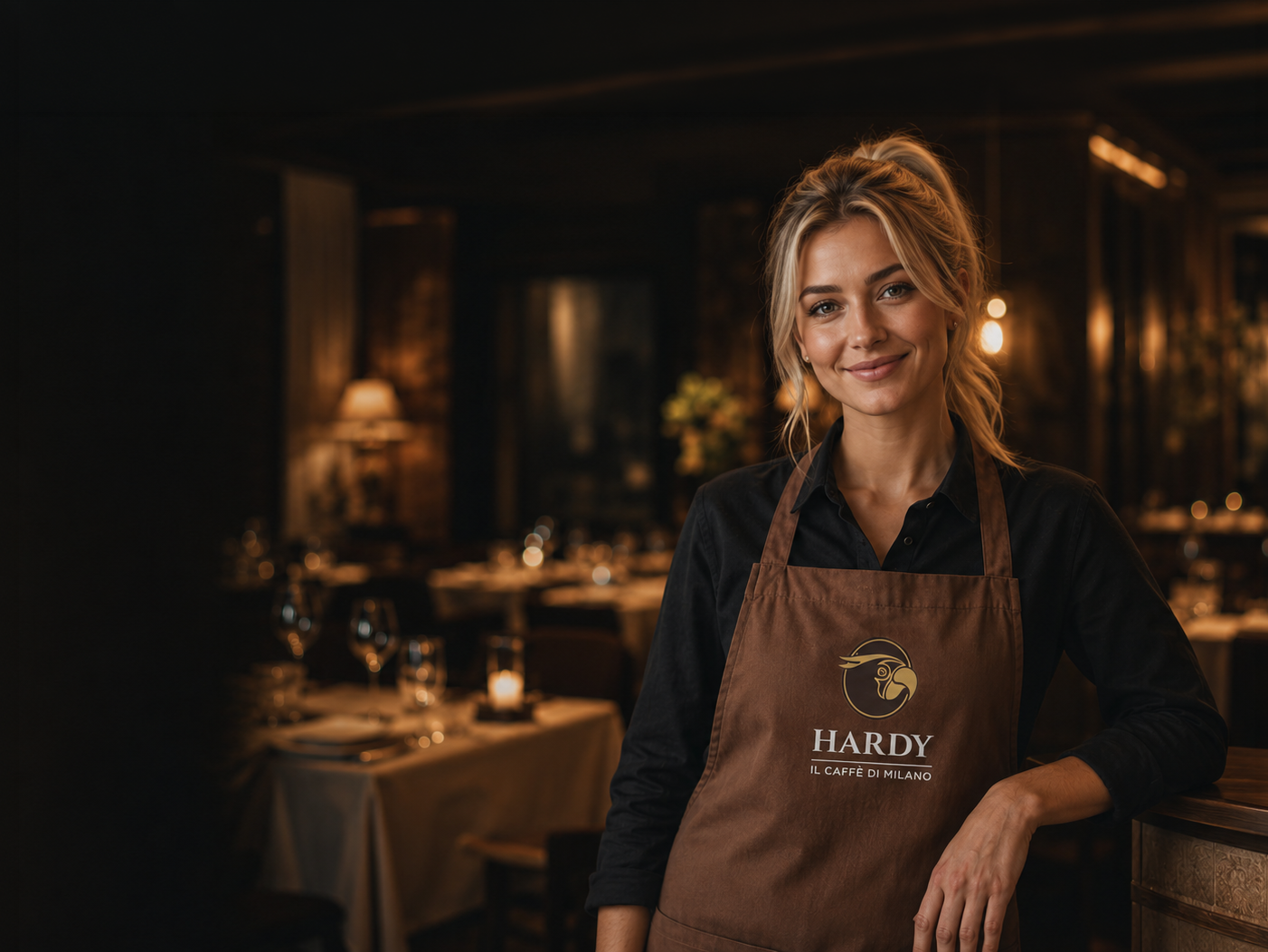 Professionista Hardy in sala — Emma