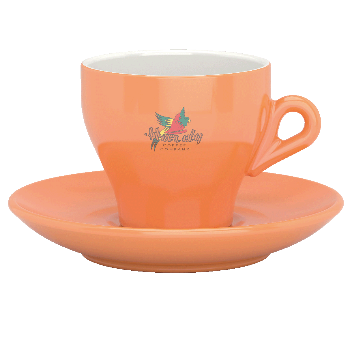 Cappuccino Cup Vintage 1954 Orange Filiżanka cappuccino