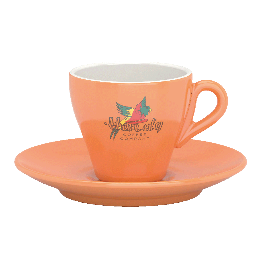 Coffee Cup Vintage 1954 Orange Filiżanka espresso