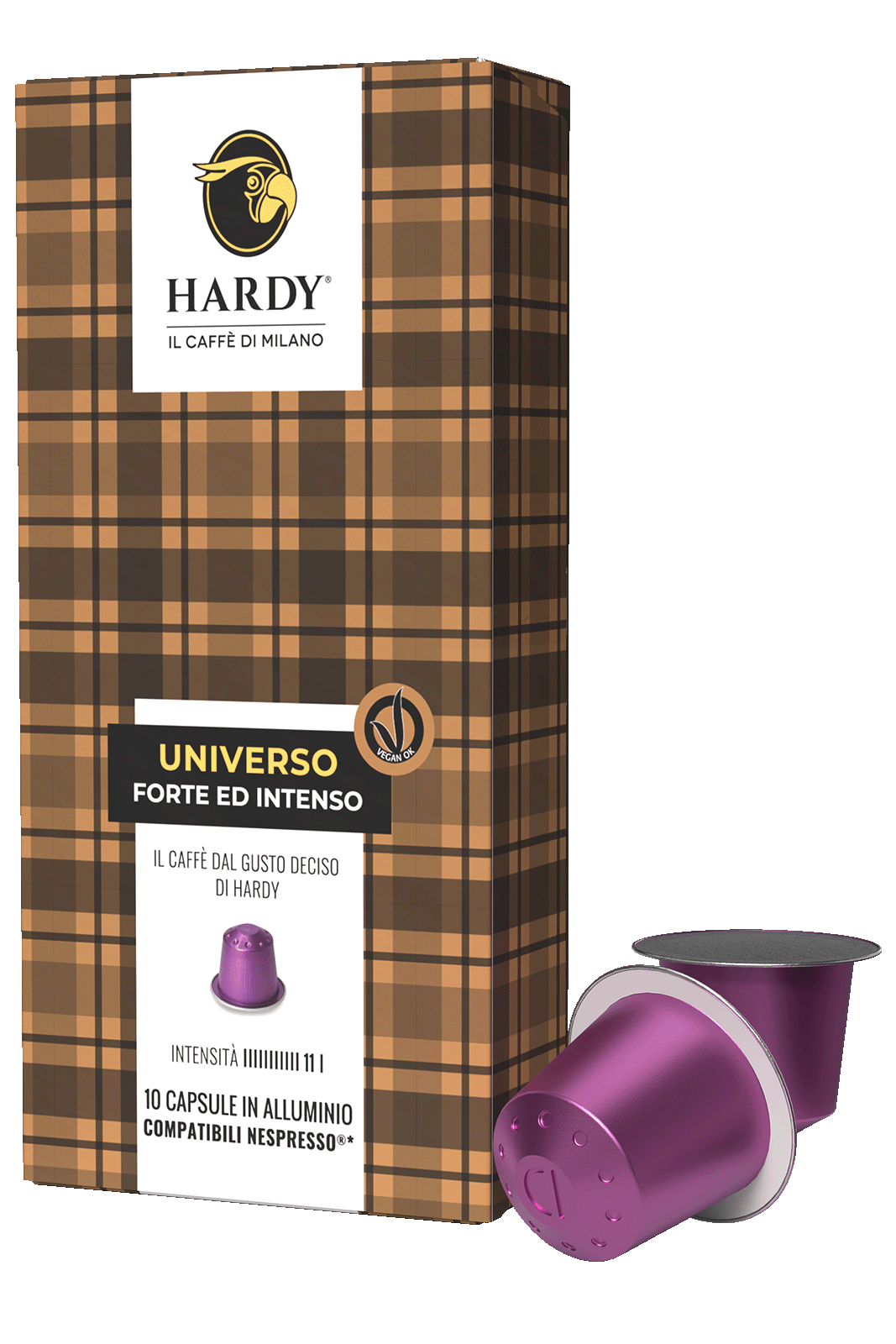 Caffè Hardy Universo — קפסולות תואמות Nespresso®